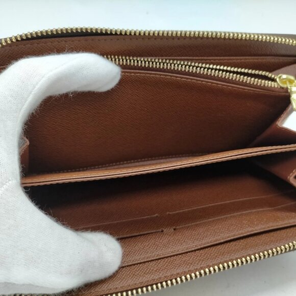 Louis Vuitton LV Long Wallet Brown Monogram 550-082325 - Picture 6 of 9